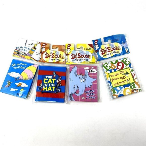 Dr. Seuss Little Notebook 82 Blank Pages Hardback Various - Picture 1 of 14